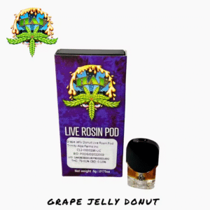 hash & flowers gmo 0.5 gram live rosin pod (copy)